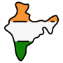 India Map free icon for commercial use