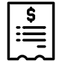 Invoice free icon for commercial use