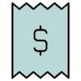 Invoice free icon for commercial use