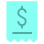 Invoice free icon for commercial use