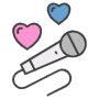 Karaoke free icon for commercial use