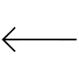 Left Arrow free icon for commercial use