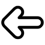 Left Arrow free icon for commercial use