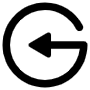 Left Curved Arrow free icon for commercial use