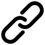 Link Chain Black Simple Connection icon