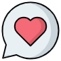 Love Message free icon for commercial use