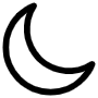 Moon free icon for commercial use