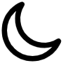 Moon free icon for commercial use