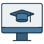 Online Education free icon for commercial use