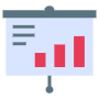 Presentation free icon for commercial use