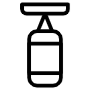 Punching Bag free icon for commercial use