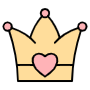 Queen Crown free icon for commercial use