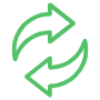 Recycle free icon for commercial use