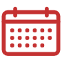 Red Calendar free icon for commercial use