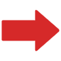 Red Thick Arrow Right Direction free icon for commercial use