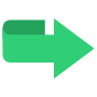 Right Curved Arrow free icon for commercial use