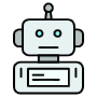 Robot free icon for commercial use