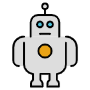 Robot free icon for commercial use