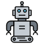 Robot free icon for commercial use