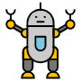 Robot free icon for commercial use