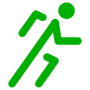 Running free icon for commercial use