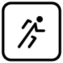 Running free icon for commercial use