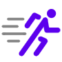 Running free icon for commercial use