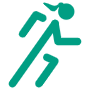 Running Woman free icon for commercial use
