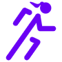 Running Woman free icon for commercial use