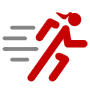 Running Woman free icon for commercial use