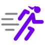 Running Woman free icon for commercial use