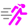 Running Woman free icon for commercial use