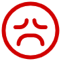 Sad Face Emoji free icon for commercial use