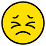 Sad Face Emoji free icon for commercial use