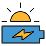 Solar Energy Battery icon