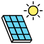 Solar Energy Panel free icon for commercial use