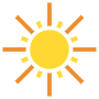 Sun icon