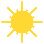 Sun free icon for commercial use