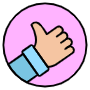 Thumbs Up free icon for commercial use