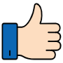 Thumbs Up free icon for commercial use