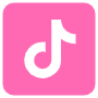 Tiktok Logo Pink icon