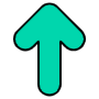 Up Arrow free icon for commercial use