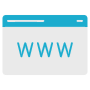 Website free icon for commercial use