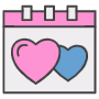 Wedding Date free icon for commercial use