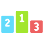 Winner Podium free icon for commercial use