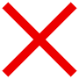 X free icon for commercial use