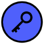 Key free icon for commercial use