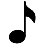 Music Note free icon for commercial use