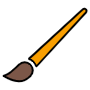 Paint Brush free icon for commercial use