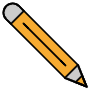 Pencil free icon for commercial use